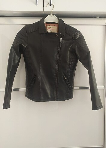 LC Waikiki LC WAİKİKİ çocuk deri ceketi