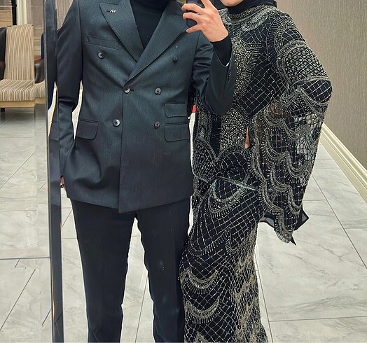 ÖZEL DİKİM EL İŞLEME ABİYE - Görsel 5