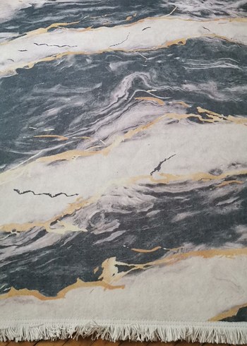 Gri Bağlama Desenli Çağdaş brillant Halı
160+230 (2 adet) - Görsel 2