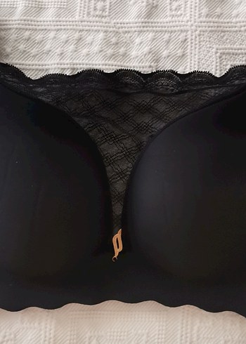diğer Beden Siyah Düz Kesim Fitted Sütyen
