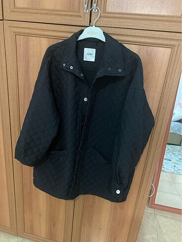 xl Beden siyah Renk Kapitone ceket