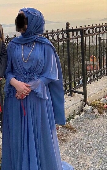 Abiye Tesettür Elbise Nişan