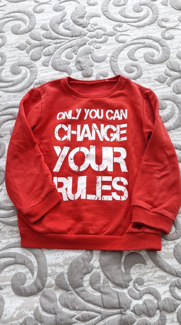 Gri Erkek Çocuk Sweatshirt Uzun Kollu - Görsel 3