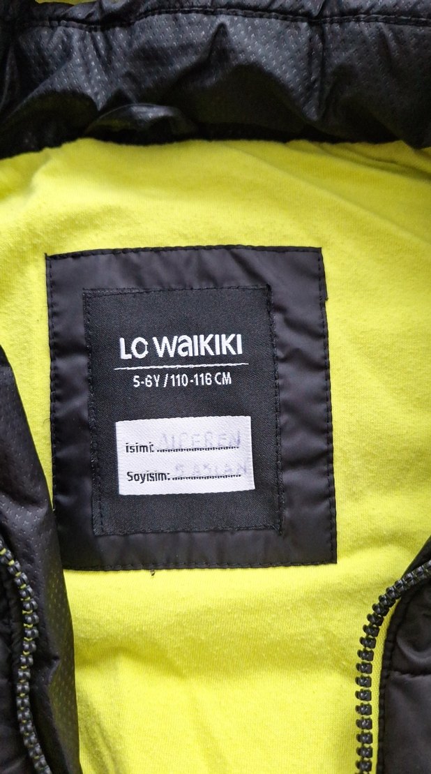 Erkek Çocuk Kapüşonlu Fermuarlı Yelek - Görsel 2