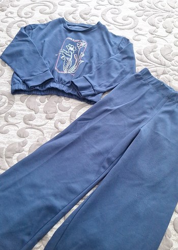 Kız Çocuk Siyah Baskılı Tayt - Görsel 3