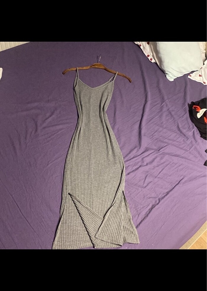 MİDİ ELBİSE İKİLİ - Görsel 3