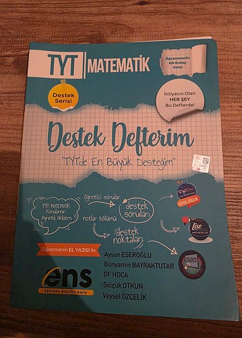 TYT Matematik Destek Defterim Soru Kitabı