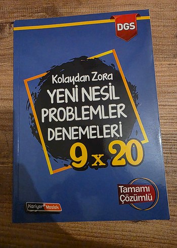 DGS Kolaydan Zora Yeni Nesil Problemler Denemeleri