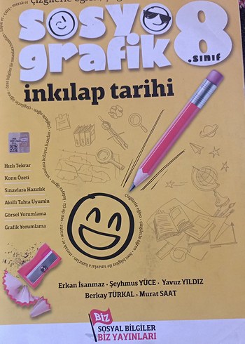 Sosyal Grafik 8. Sınıf İnkılap Tarihi Kitabı
