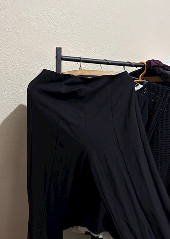 Siyah Kadın Kumaş Pantolon