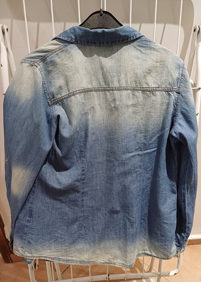 Denim gömlek  - Görsel 2