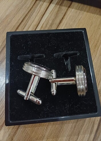 Gümüş kol düğmesi  - Görsel 4