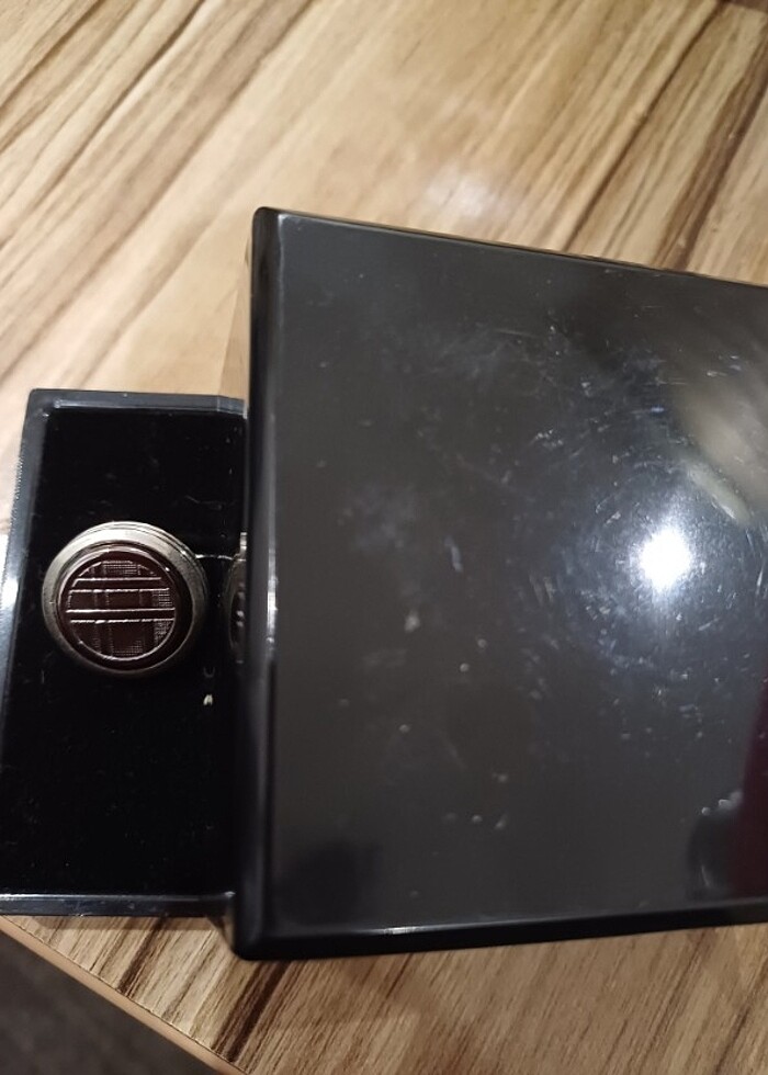 Gümüş kol düğmesi  - Görsel 5