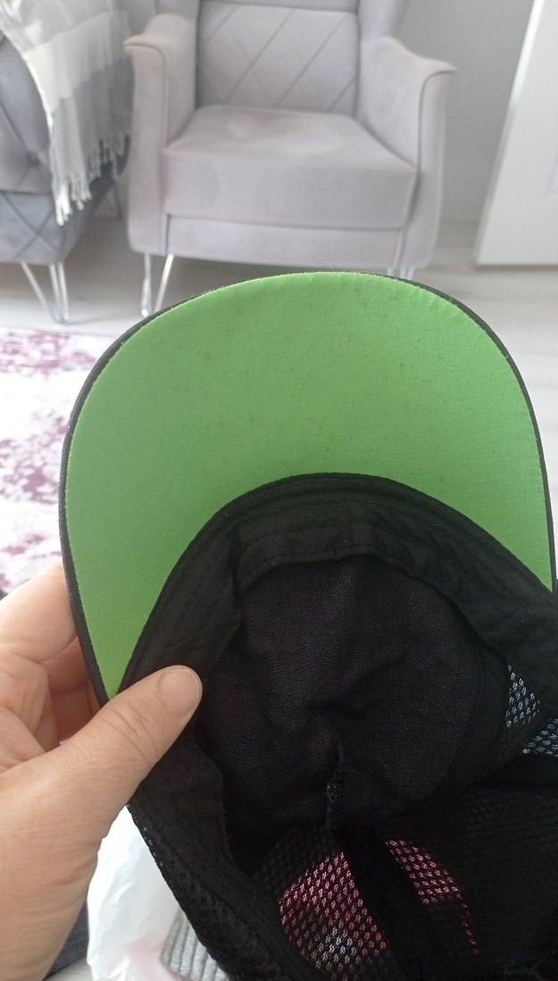 Siyah Rock Punk Kadın Şapka Velcro Ayarlı - Görsel 3