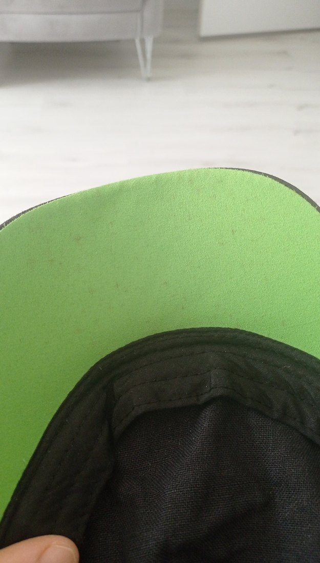 Siyah Rock Punk Kadın Şapka Velcro Ayarlı - Görsel 2