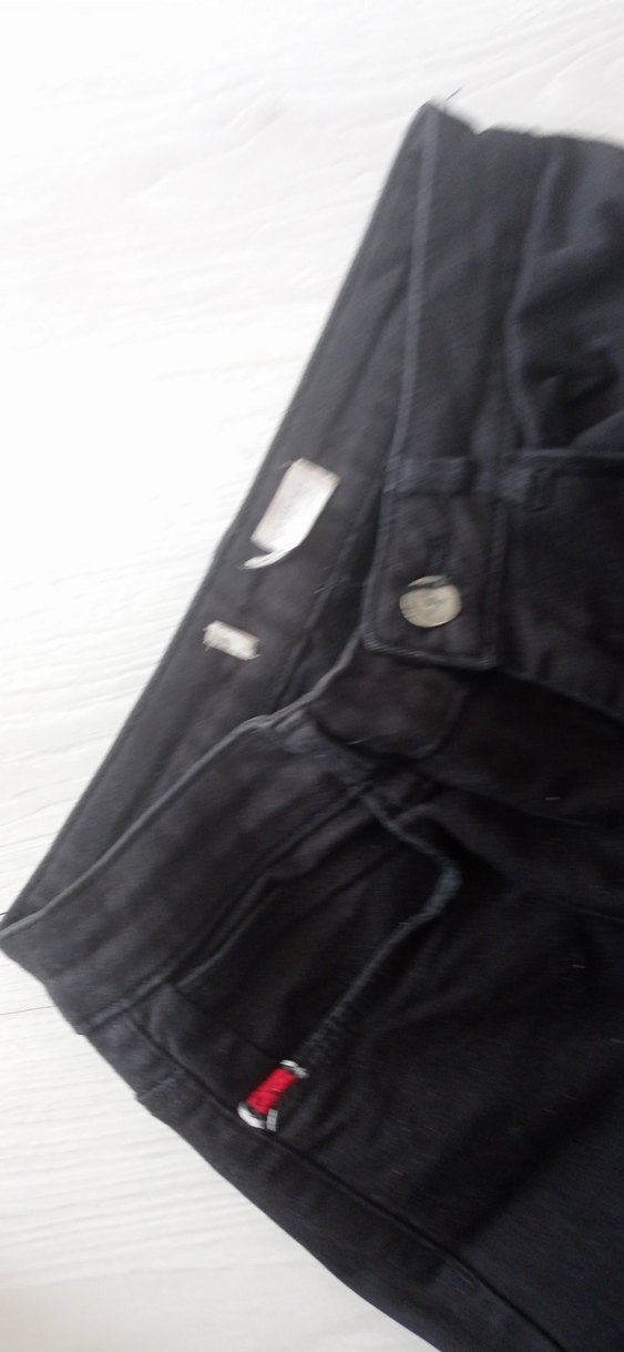 Siyah Kadın Skinny Denim Pantolon - Görsel 2