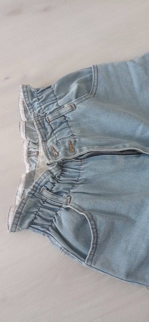 Mavi Pastel Loose Fit Kadın Denim Pantolon - Görsel 2