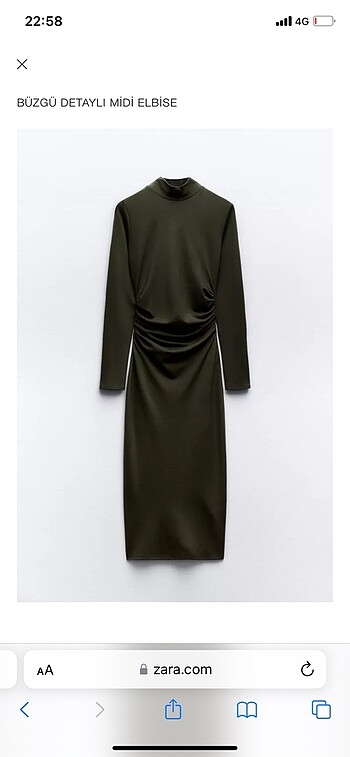 Zara Kalem elbise