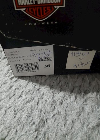 Harley Davidson kısa bot - Görsel 2