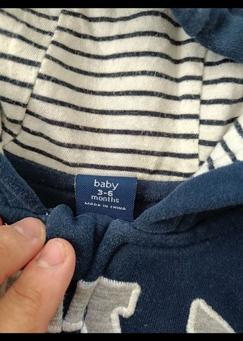 Gap GAP Kapüşonlu Bebek Tulum