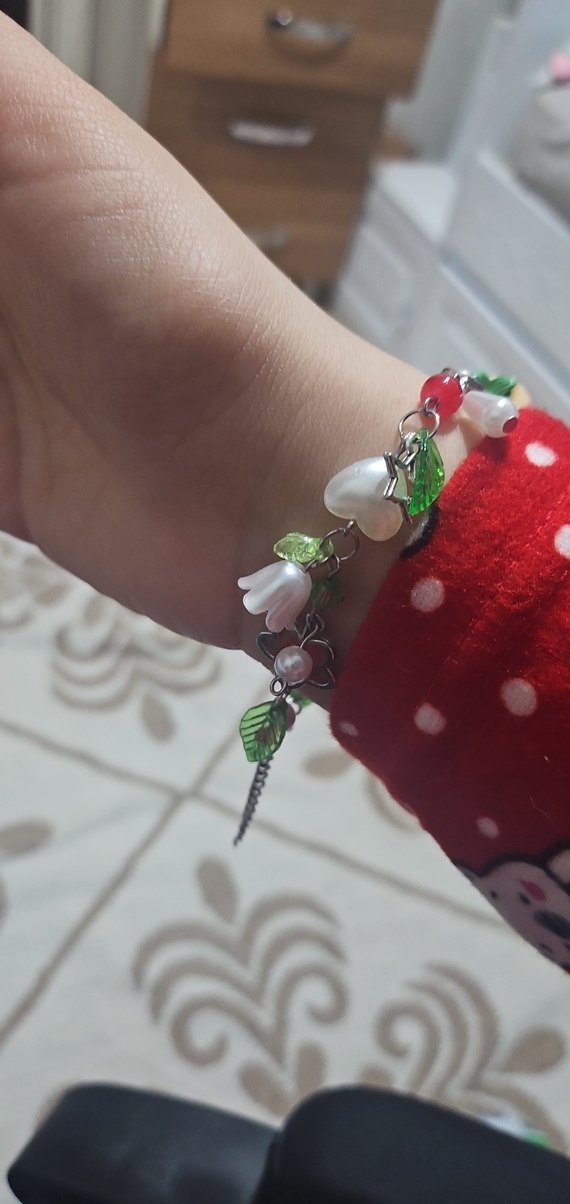 Renkli Boncuklu Bohem Kadın Bileklik - Görsel 2