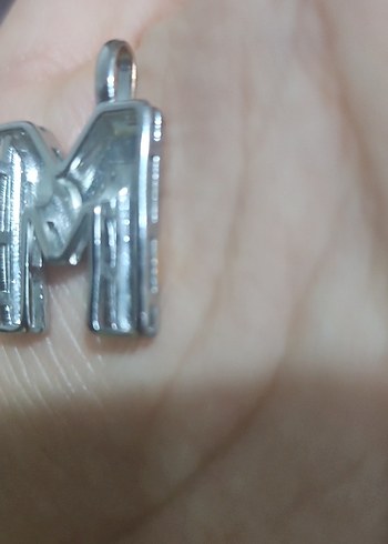 Altın Renkli Metalik Midi Kadın Kolye Ucu - Görsel 4