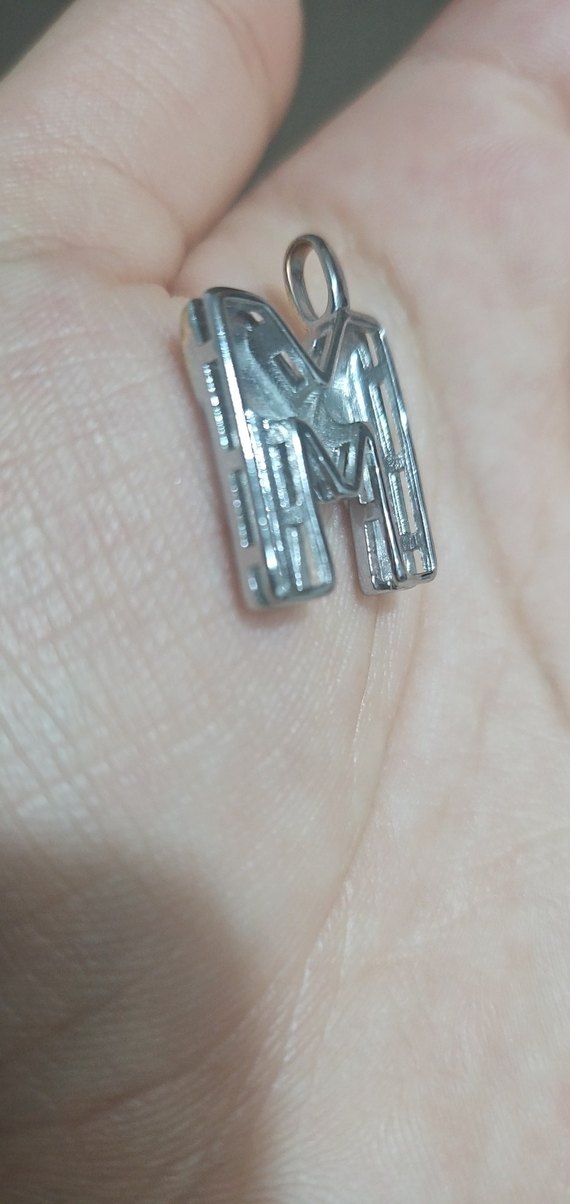 Altın Renkli Metalik Midi Kadın Kolye Ucu - Görsel 3