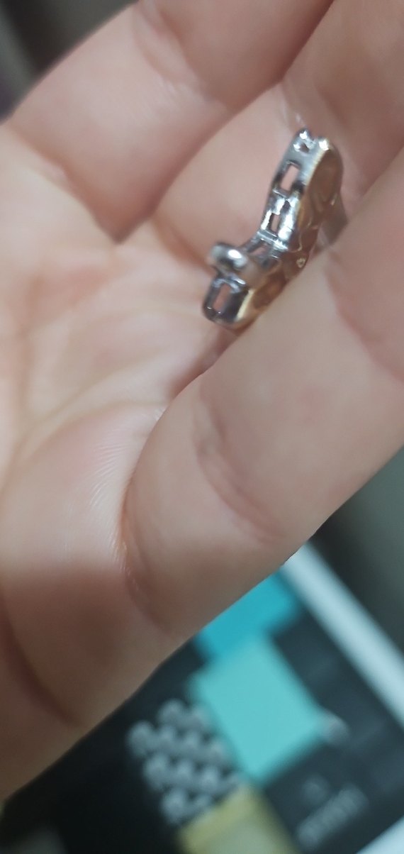 Altın Renkli Metalik Midi Kadın Kolye Ucu - Görsel 5