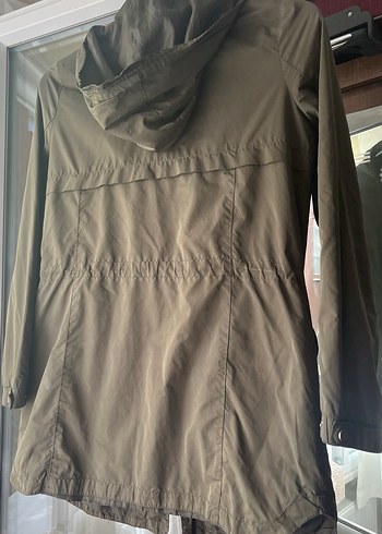 haki renk yağmurluk - Görsel 2