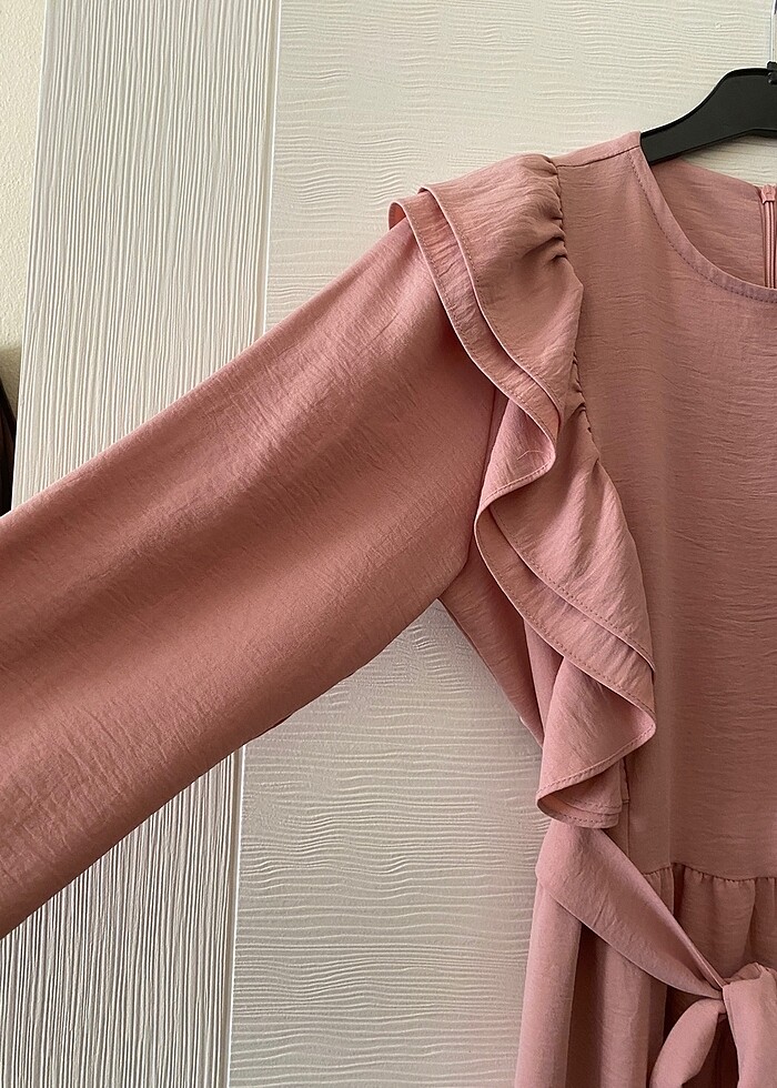 pembe elbise - Görsel 3