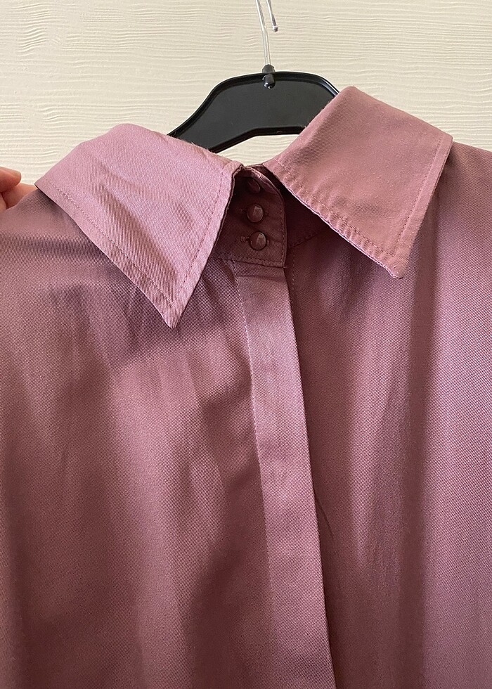 gül kurusu tunik - Görsel 2