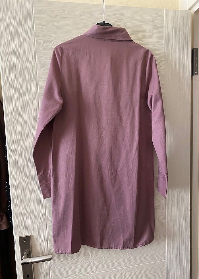 gül kurusu tunik - Görsel 3
