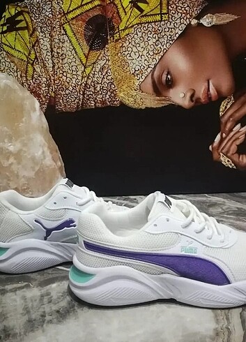 36 Beden beyaz Renk Puma kadın ayakkabı