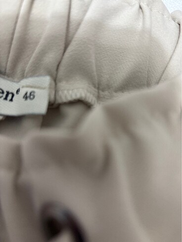 46 Beden ten rengi Renk Pantolon