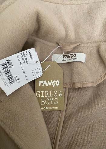 Kapüşonlu Kürklü Bej Erkek Çocuk Kabanı - Görsel 2