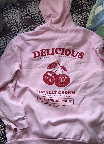 Pembe sweatshirt
