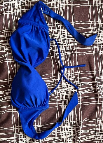 mavi bikini üstü