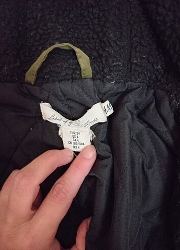 H&M kadin mont parka - Görsel 6