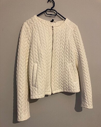 H&M beyaz ceket