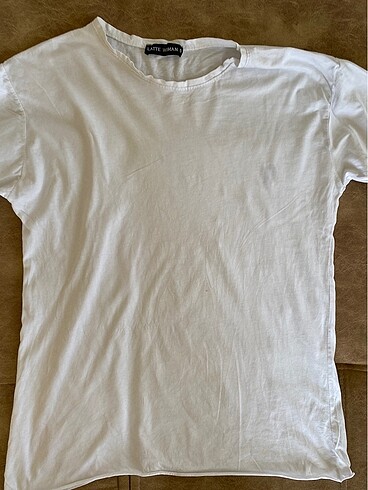 m Beden Beyaz oversize tişört