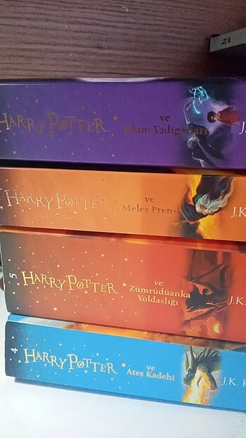 Harry potter 4-5-6-7