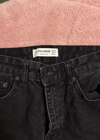 Pull and Bear Pull Bear Siyah Denim Jean