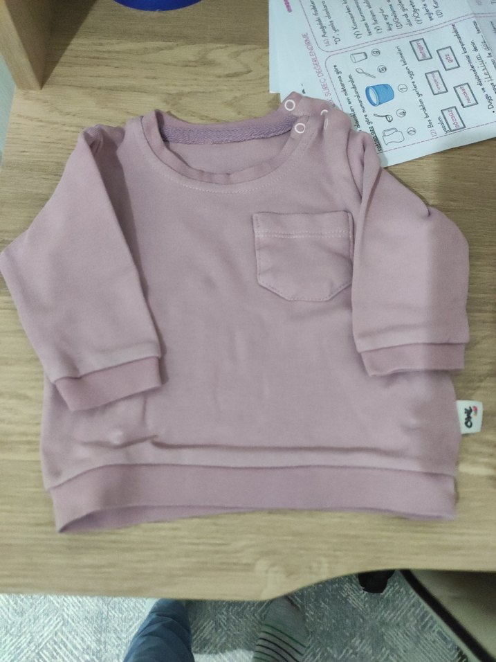 Pembe Bebek Kız Uzun Kollu Takım - Görsel 2