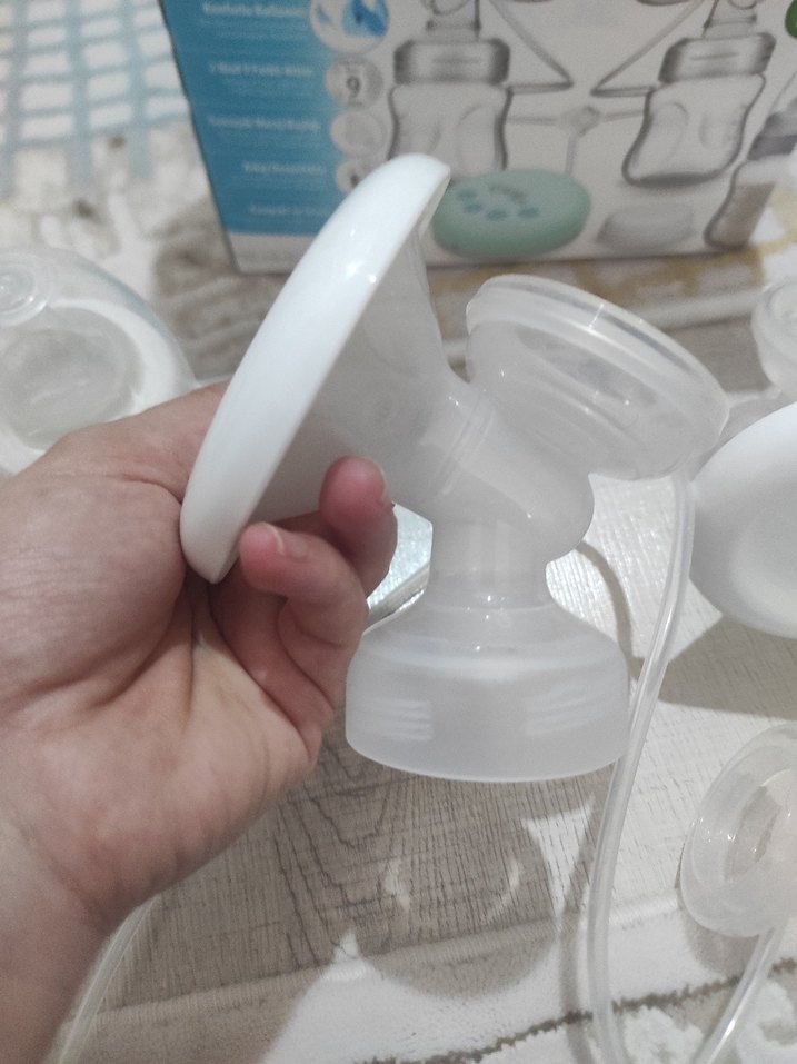 Kiwi Çiftli Elektrikli Göğüs Pompası - Görsel 4