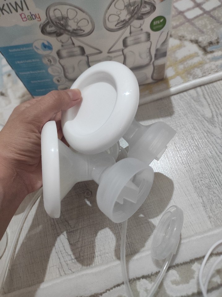 Kiwi Çiftli Elektrikli Göğüs Pompası - Görsel 3