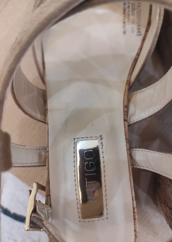 Butigo kadın stiletto bantlı ayakkabı - Görsel 3