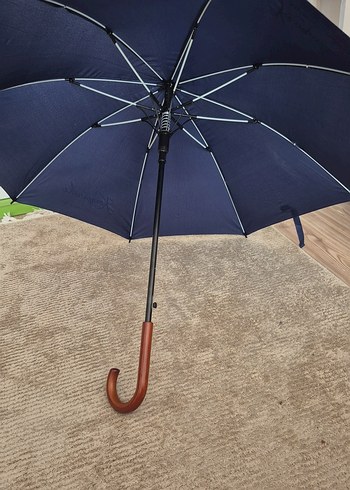 Kempinski Klasik Lacivert Şemsiye - Görsel 2