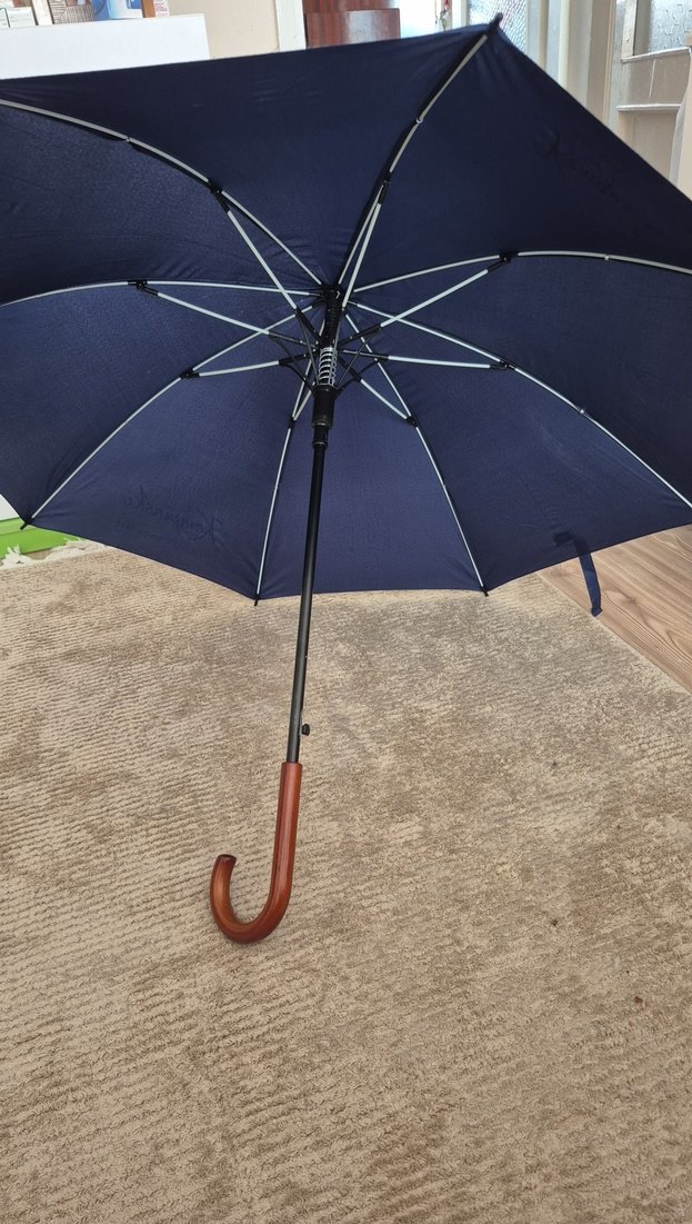 Kempinski Klasik Lacivert Şemsiye - Görsel 2