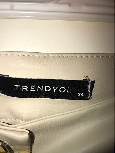 Trendyolmilla deri pantolon - Görsel 6