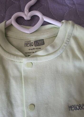 HelloBaby Yeşil bebek yelek